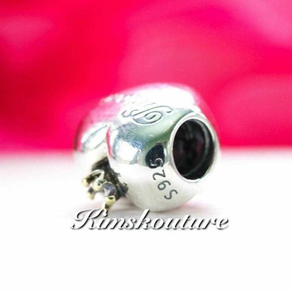 Pandora Pink Princess Heart Charm 791375PCZ - Picture 3 of 3